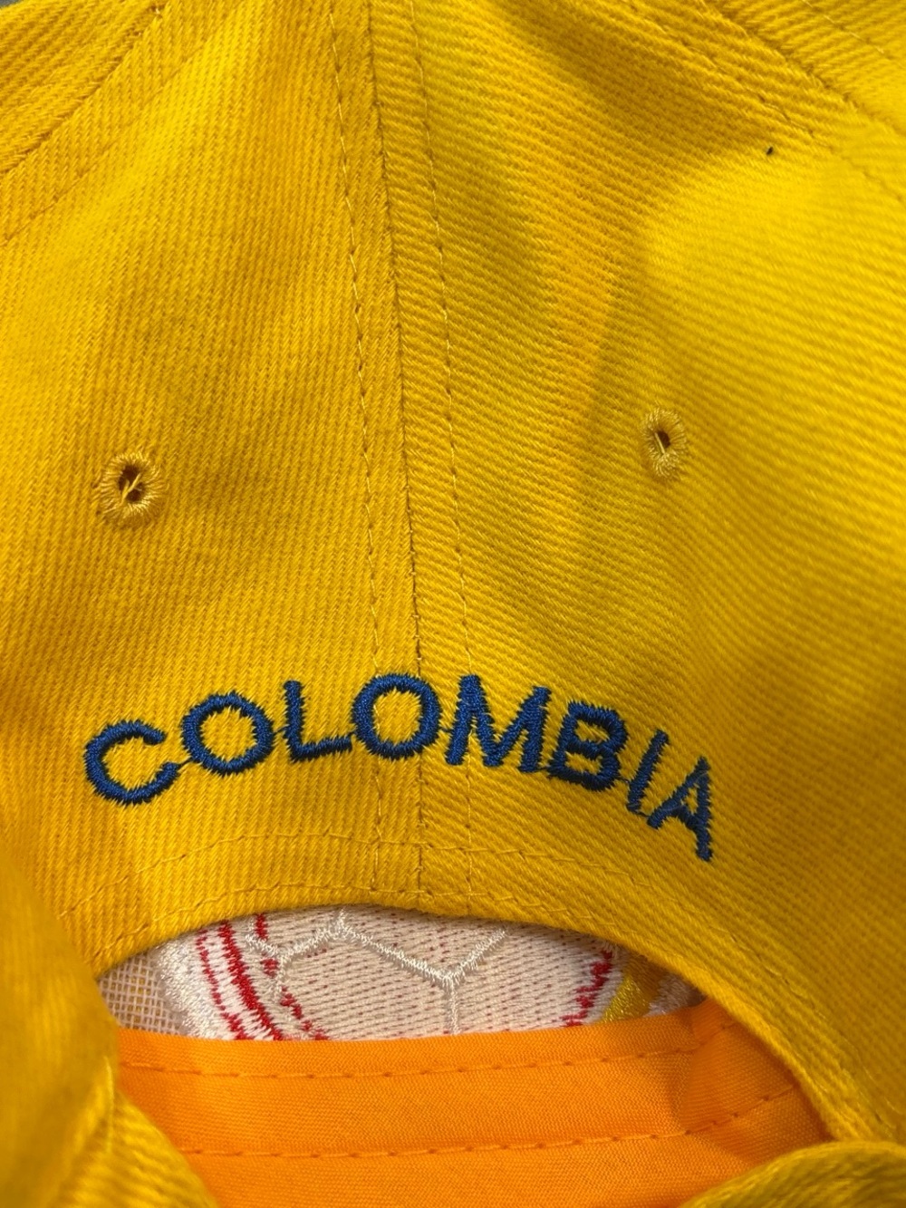 adidas Yellow Kids Soccer Cap with Embroidered Badge - Picture 4 of 5